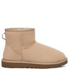 UGG WOMENS CLASSIC MINI II ANKLE BOOT - SAND
